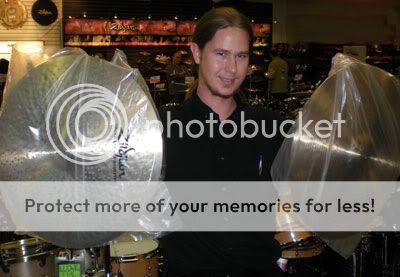 Jj Johnson Drummer Cymbals