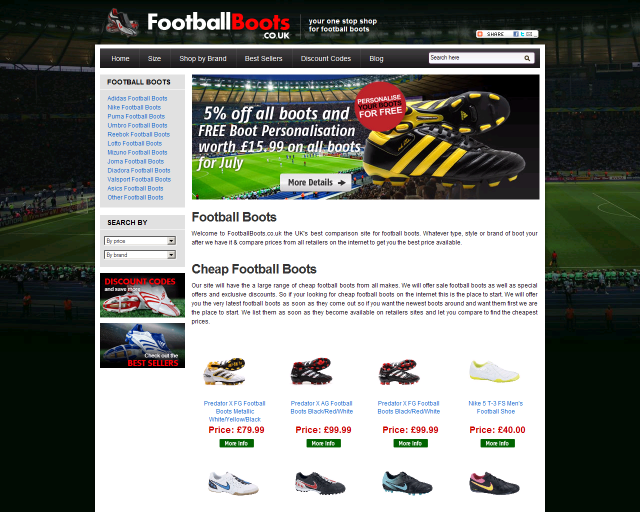 Jjb Sports Football Boots
