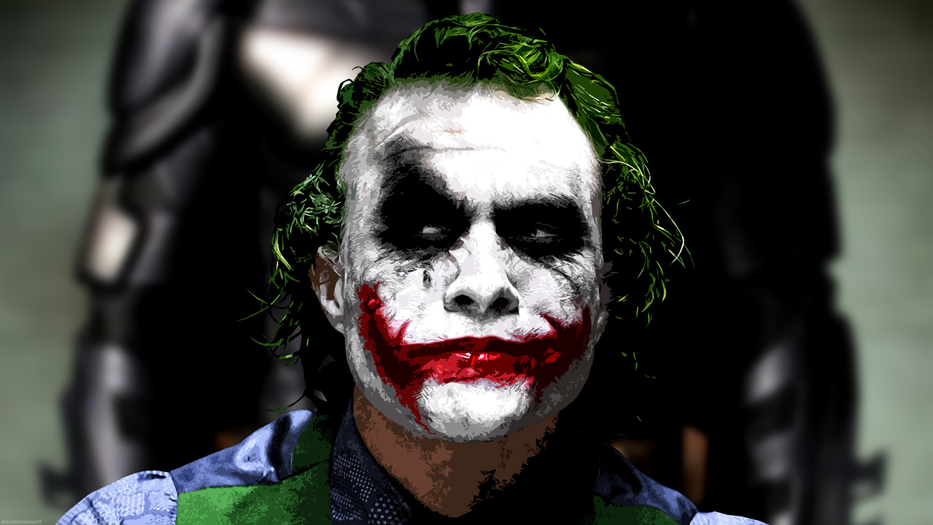 Joker Face Batman