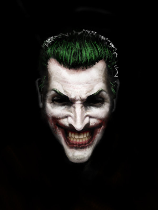 Joker Face Batman