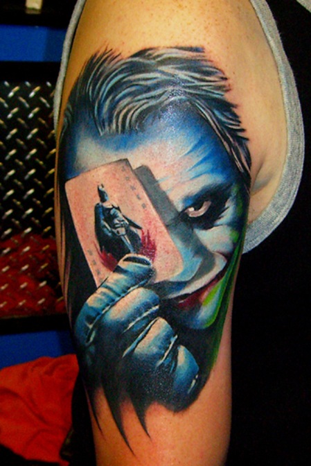Joker Tattoo Sleeve