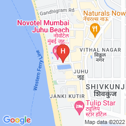 Juhu Beach Mumbai Map