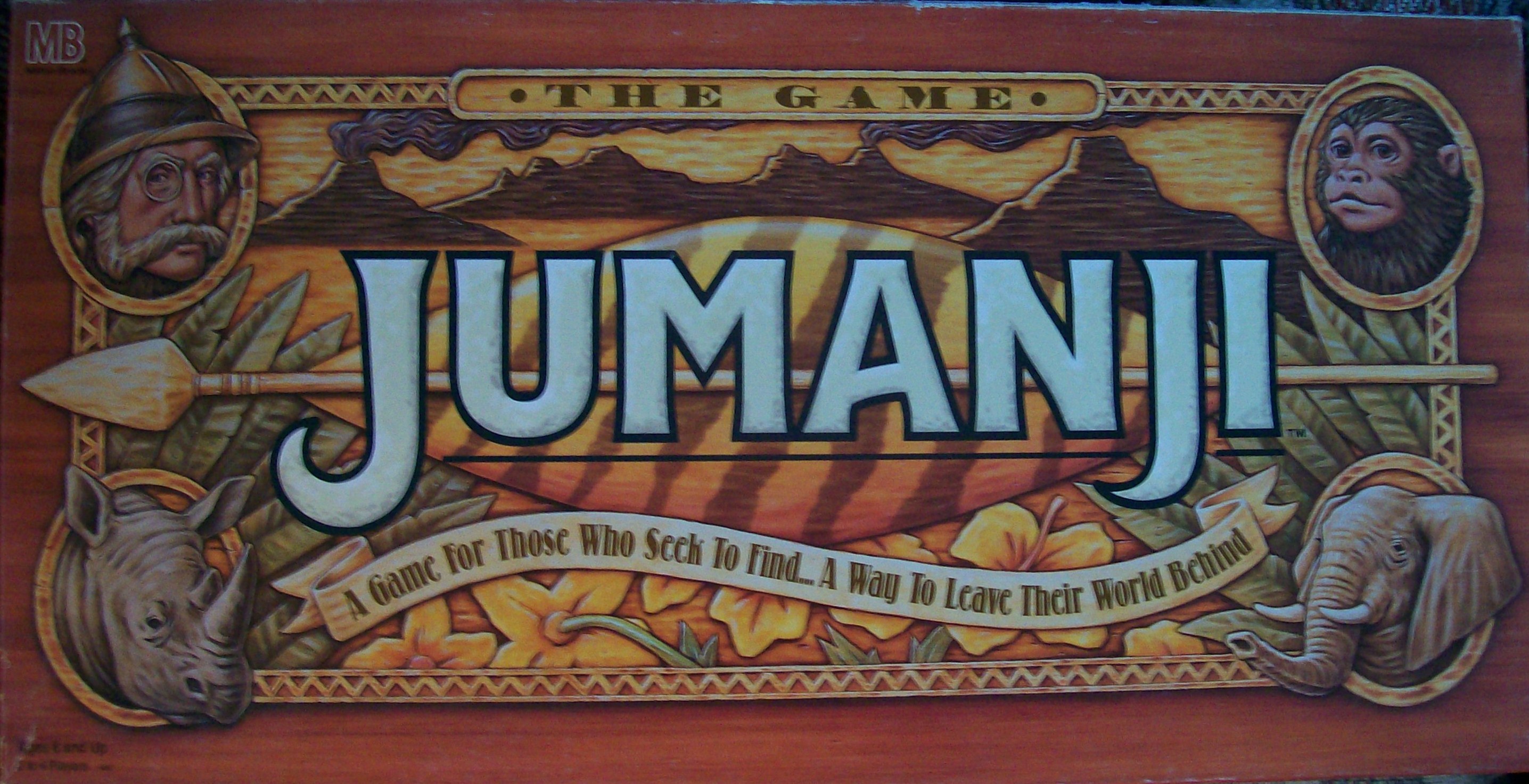 Jumanji Board Game Pieces