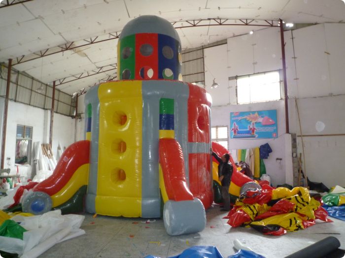 Jumping Castle With Slide For Sale