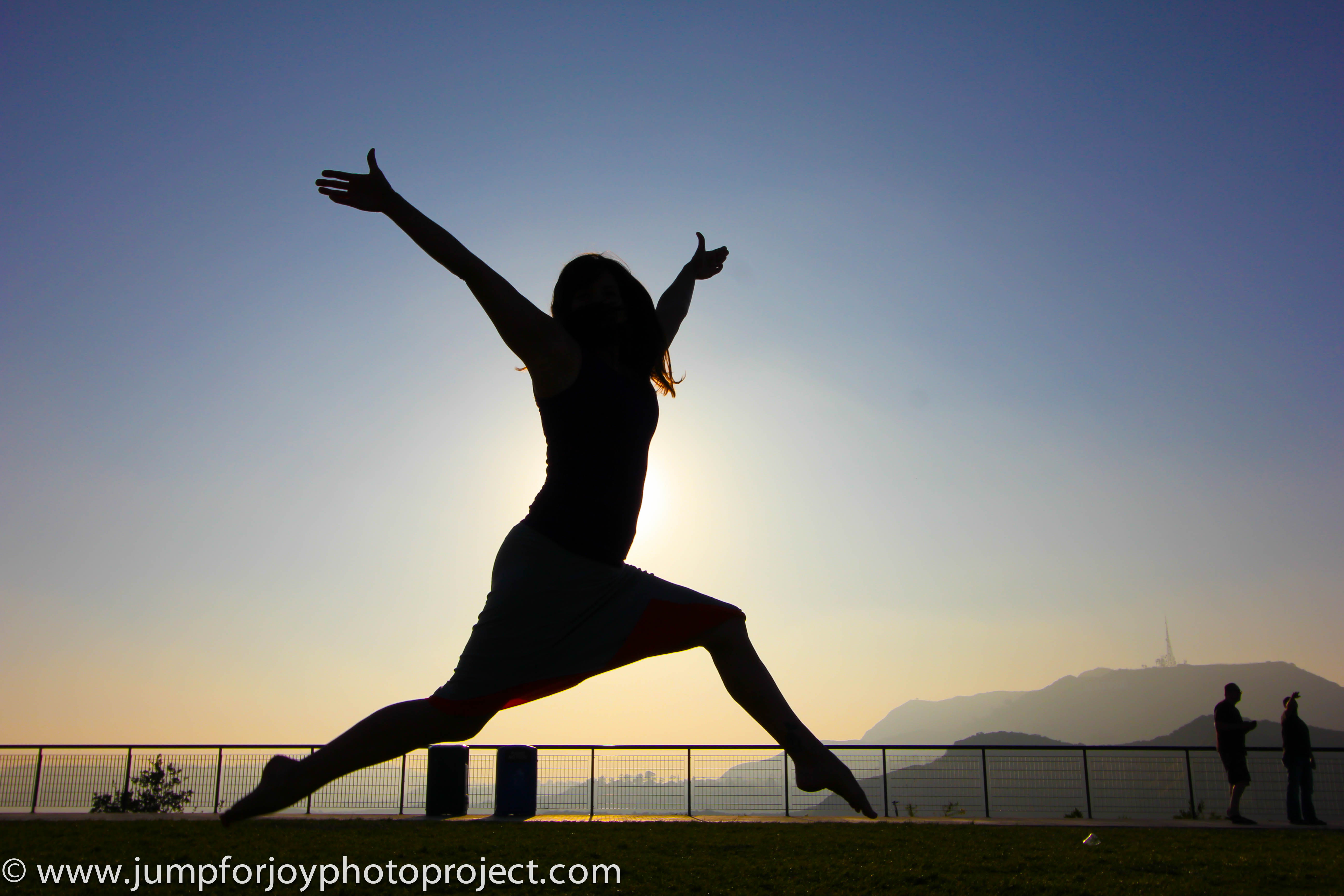 Jumping For Joy Silhouette