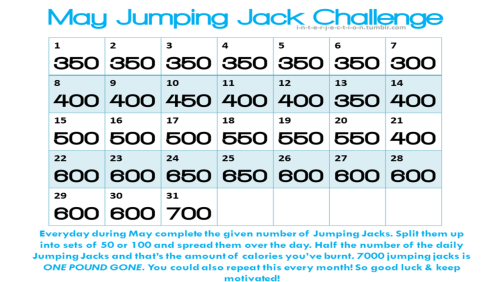 Jumping Jacks Challenge