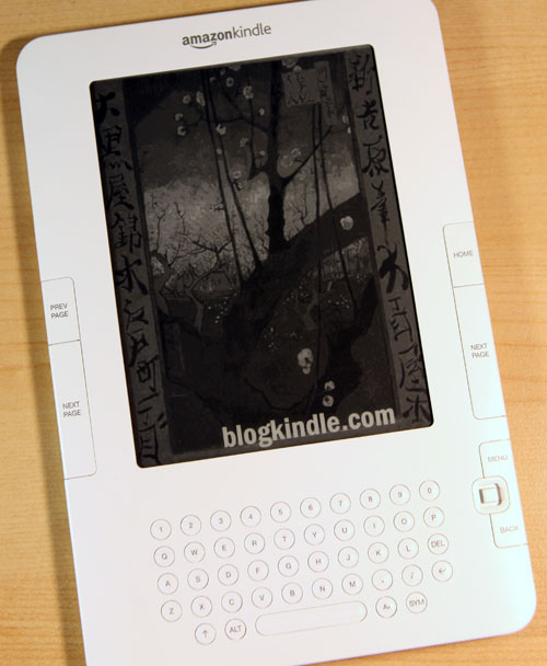 Kindle Touch Screensaver Hack