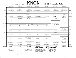Knon 89.3 Schedule