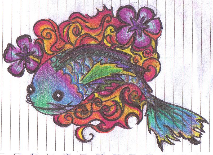 Koi Fish Drawing Tutorial