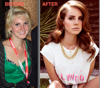 Lana Del Rey Before And After Picture
