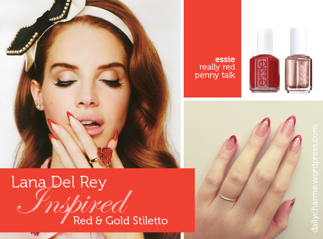 Lana Del Rey Nails Tutorial