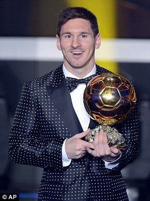 Lionel Messi 2013 Ballon D