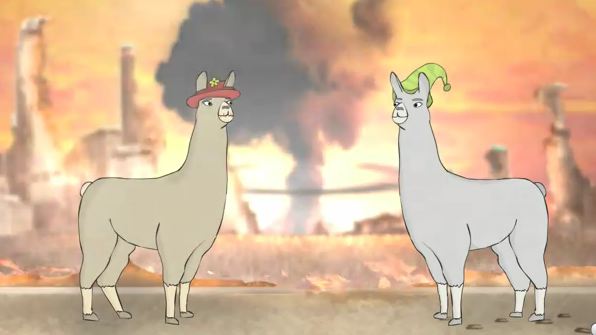 Llamas With Hats Carl