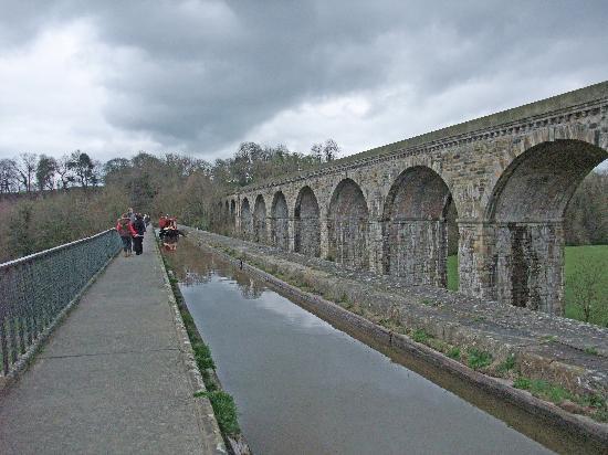 Llangollen Canal Aqueduct Wales