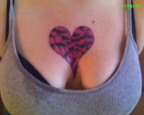 Love Heart Tattoos For Women