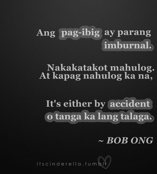 Love Quotes Tumblr Tagalog