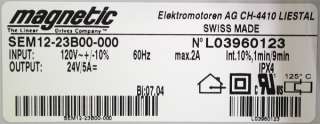 Magnetic Elektromotoren Ag Ch 4410 Liestal