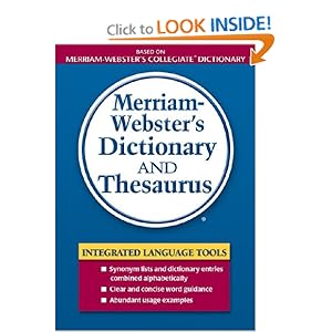 Merriam Webster Dictionary Amazon