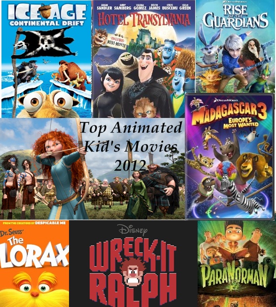 Movies For Kids 2012