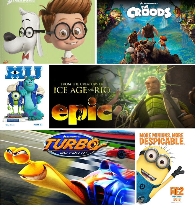 Movies For Kids 2013 List