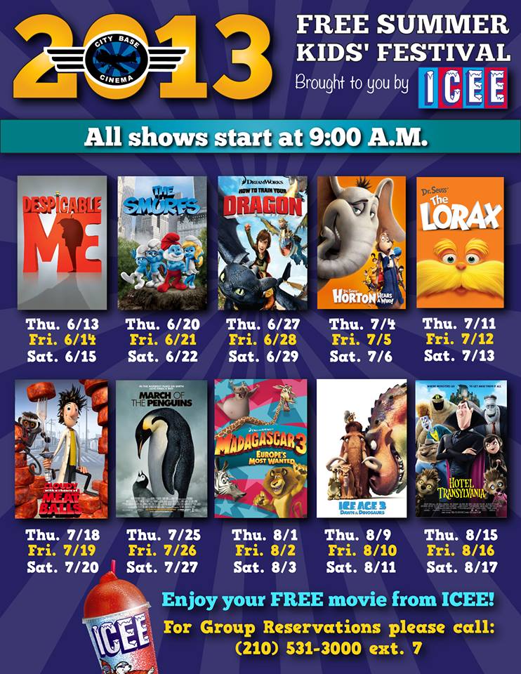 Movies For Kids 2013 List