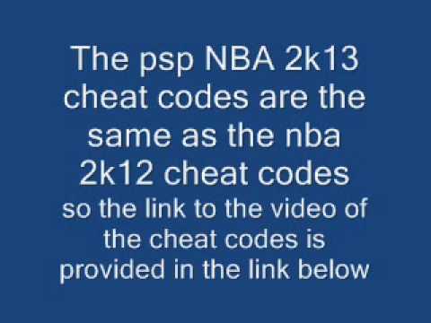 Nba 2k13 My Player Cheats Psp
