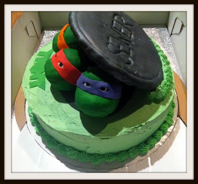 Ninja Turtles Cake Designs