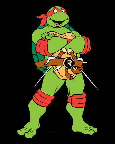 Ninja Turtles Names Raphael