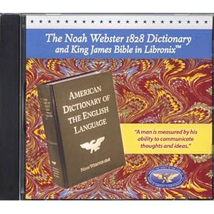 Noah Webster Dictionary 1828 Edition