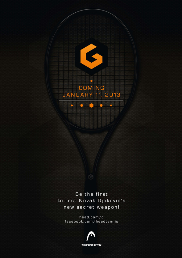 Novak Djokovic Racket 2013