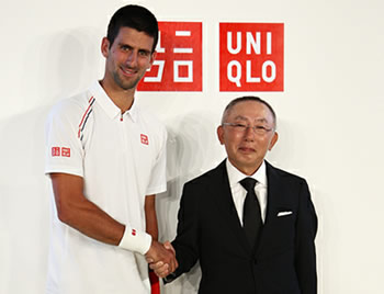 Novak Djokovic Uniqlo Deal