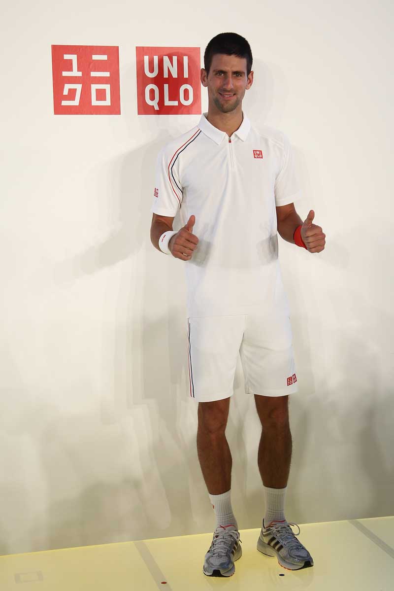 Novak Djokovic Uniqlo Shirt
