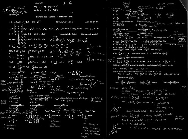 Physics Equations Wallpaper