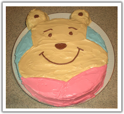 Pooh Face Cake Pan