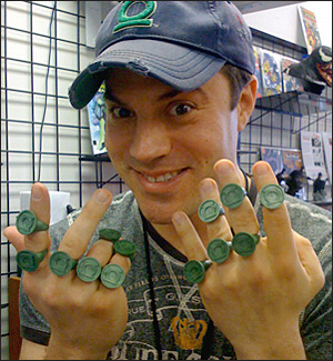 Real Green Lantern Rings For Sale