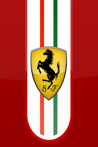 Red Ferrari Logo Wallpaper