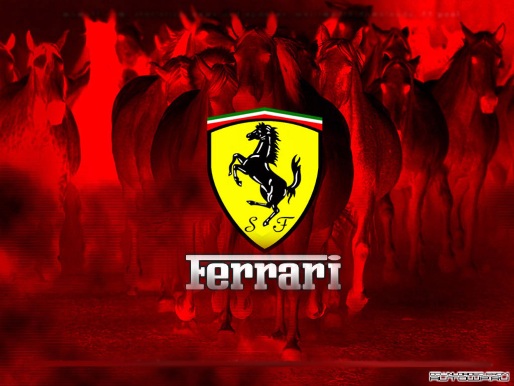 Red Ferrari Logo Wallpaper