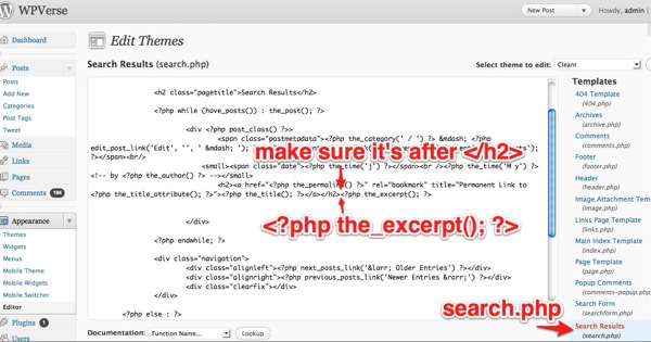 Search.php Code