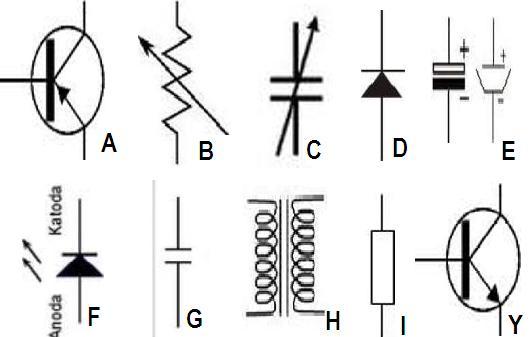 Simbol Komponen Elektronika