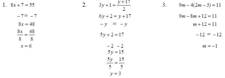 Solving Equations With Fractions On Both Sides