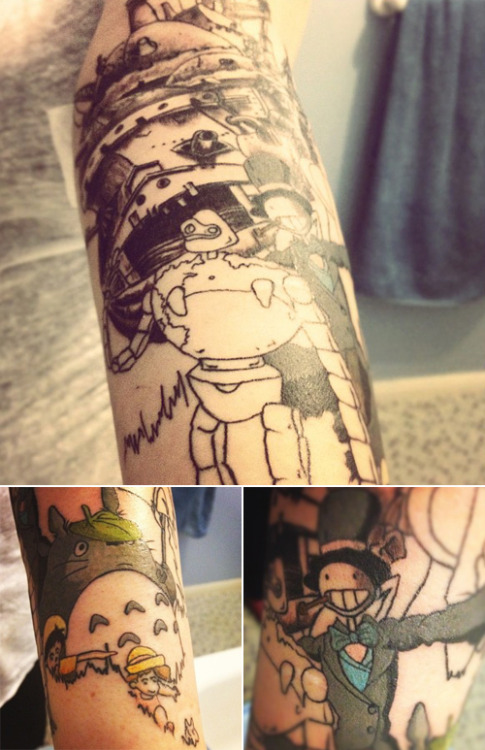 Studio Ghibli Tattoo Design