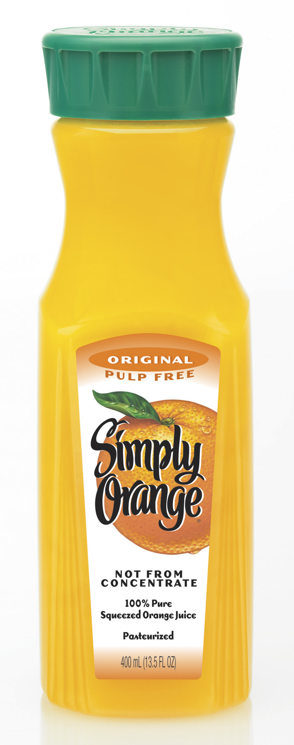 Tropicana Orange Juice Glass Bottle