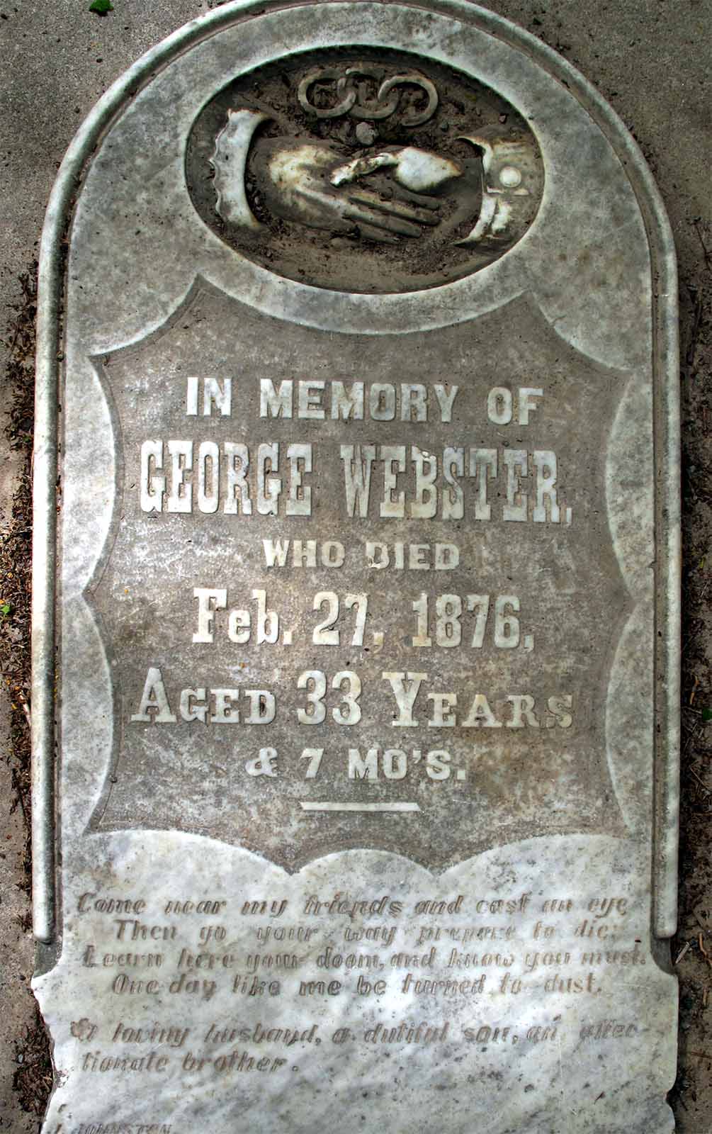 Webster Falls Address