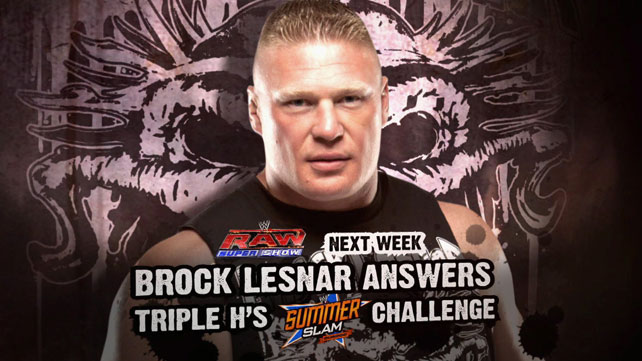 Wwe Hhh Vs Brock Lesnar